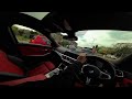 squeezing tight b road lanes in a bmw 340i pov driving