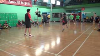 20140412清晨盃業餘25MD李鑑珉+游智名VS陳孟緯+李育龍