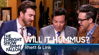 Will It Hummus? with Jimmy Fallon, Rhett & Link (Good Mythical Morning)