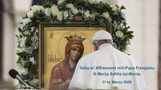 Talba ta' Affidament lil Marija Saħħa tal-Morda