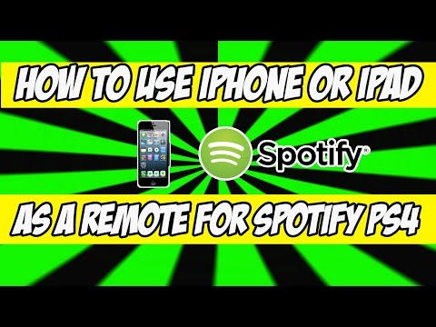 How to use Iphone or IPad as a remote for Spotify PS4 How to use Iphone or IPad as a remote for Spotify PS4