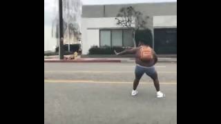Viewer Discretion Advised Guy Gets Hit By Car