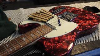 GuitarKeys Installation on a Telecaster.