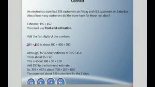 Mr. Hardy Teaches: Gr 4 Math - Unit 1-Lesson 3: Estimating Sums