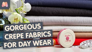 Fabric Focus: Exploring the Elegance of Crepe Fabrics