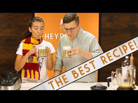 HOW TO MAKE BUTTERBEER! // The best frozen butterbeer recipe HOW TO MAKE BUTTERBEER! // The best frozen butterbeer recipe
