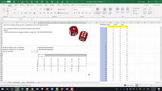 Simulation video 2 - Dice
