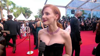 Jessica Chastain : "We're back" - Cannes 2021