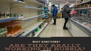 Russian TYPICAL DISCOUNT Supermarket After 9 Months of Sanctions