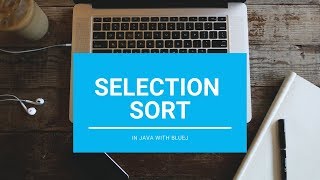 Selection Sort - Core Java || With BlueJ