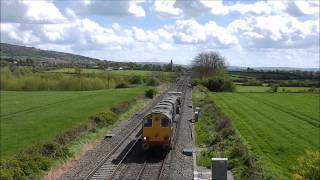 HD DRS 20308 20309 20305 thrash on 6m56/67 berkeley/bridgwater-crewe 6-7/5/15