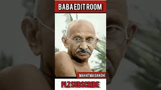 Mahatma Gandhi Transformation 1868 to 1948❣️✅ #shorts #transformationvideo #youtubeshorts