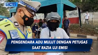 Pemotor Marah-marah karena Tak Lolos Uji Emisi di Pademangan, Jakut - SIP 02/09