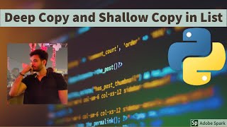 Deep Copy and Shallow Copy in List #python #python3 #pythonforbeginners #list #deepcopy #shallowcopy