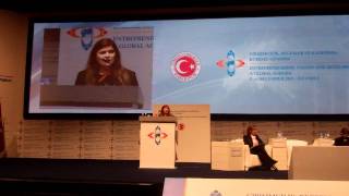 Tara Uzra Dawood - In Entrepreneurship Conference Turkey