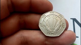 UK 1998 NHS 50p 50 Pence Coin UPDATED VALUE + REVIEW