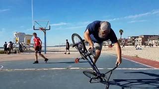 BMX Flatland - Miami Hippie Hopper (No Footed) New Old School Trick