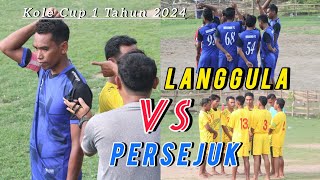 HIGHLIGHT || PERSEJUK FC (Ds Nipa) 🆚 LANGGULA FC (Wr Hidi Rasa)‼️MINI SOCCER KOLE CUP 1 TAHUN 2024 🔴