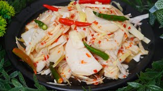 MĂNG NGÂM CHUA NGỌT với nguyên liệu này mềm rất nhanh, trắng sáng, giòn sần sật | Bếp Nhà Giang