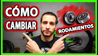 ⭕️ Cómo cambiar RODAMIENTOS buje MTB 🚲 | EBIKE