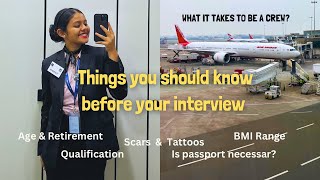 Cabin Crew Eligibility & Requirements | WhyMandyy