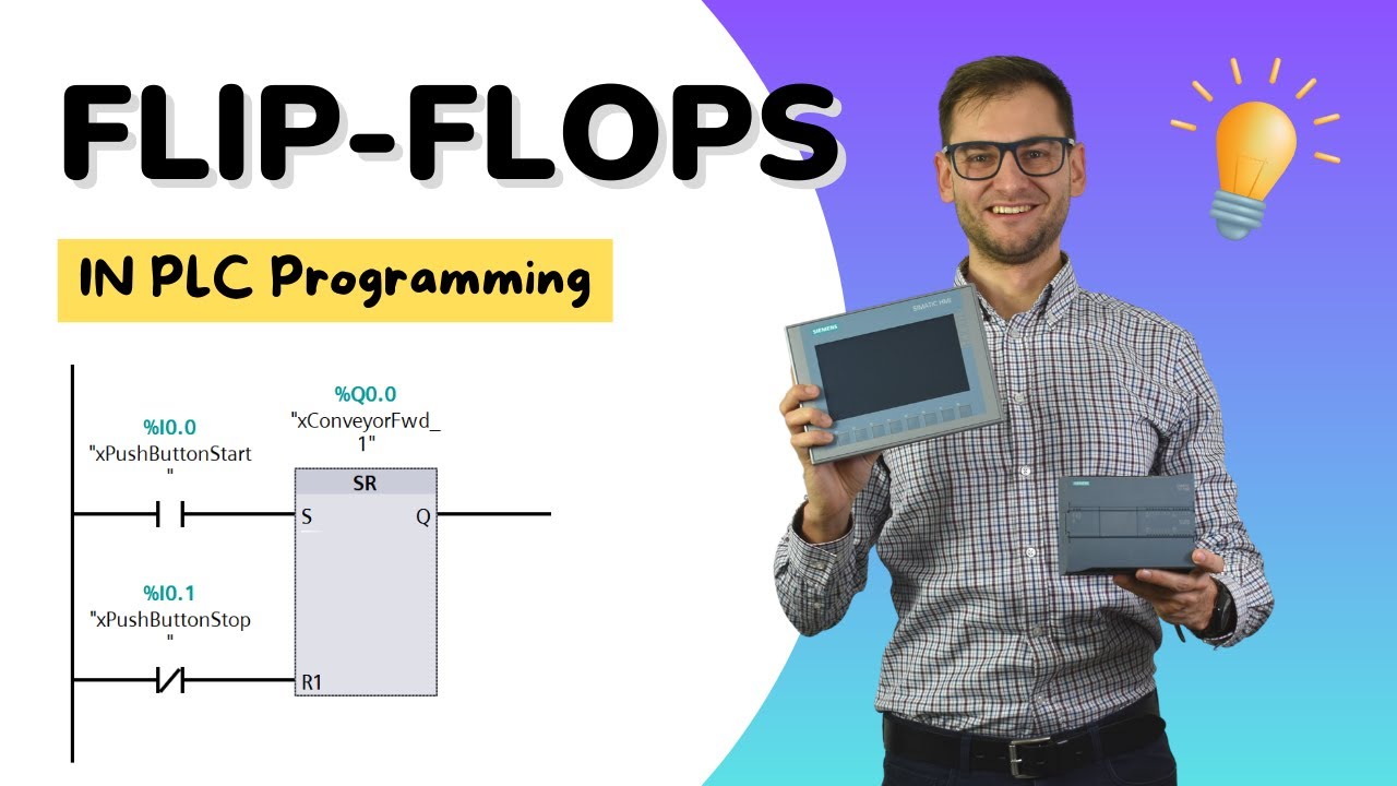 Flip Flops In Plc Programming Youtube