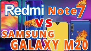 Redmi Note 7 vs Samsung Galaxy M20