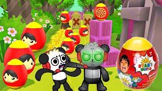Tag with Ryan - Combo Panda Mystery Surprise Egg All Characters Unlocked All Costumes All Vehicles