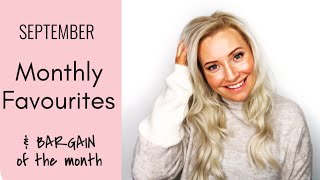 MONTHLY FAVOURITES | BARGAIN OF THE MONTH | SEPTEMBER | BEING MRS DUDLEY