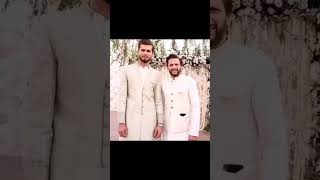 Shaheen afridi marriage pic's❤||shaheed afridi daughter ansha afridi marriage#shorts #youtubeshorts