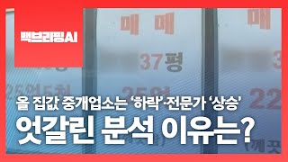 [백브리핑AI] 올 집값 중개업소는 ‘하락’·전문가 ‘상승’…엇갈린 분석 이유는?