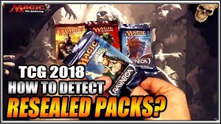 How to Detect Resealed or Repacks Booster Packs? - Magic the Gathering TCG - Return to Ravnica Block