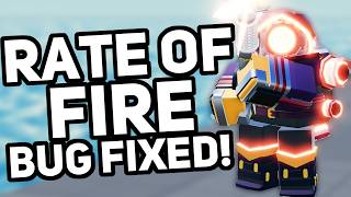 Rate of Fire Bug FIXED! (All v2.0.0 Tower Reworks Part 1)