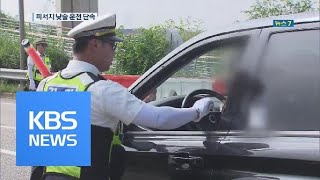 “대낮 음주운전 이젠 그만”…오늘부터 집중단속 / KBS뉴스(News)