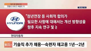 현대차, 파업기로서 잠정합의…'정년연장'은 뒤로 미뤄