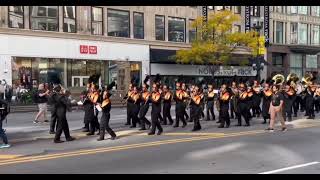 MCHS Marching Warriors at Columbus Day parade - Rage Against The Machine