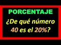 ✅👉 Como sacar el porcentaje de una cantidad  ✅ Ejercicios de Porcentajes