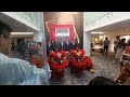 觀福壇龙狮团 Kwan Hock Tua Drum War,Lion dance and Big Flag performance at Union House Grand opening