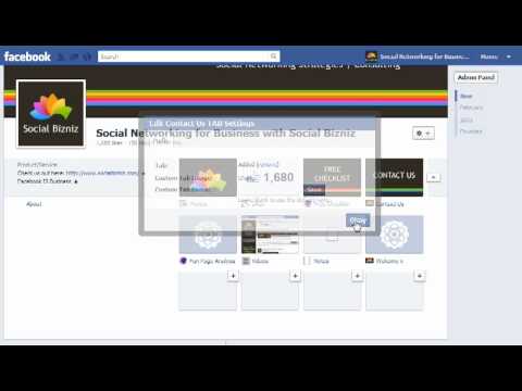 Change tab images on Facebook page timeline Change tab images on Facebook page timeline