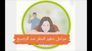 مراحل تطور النظر عند الرضيع