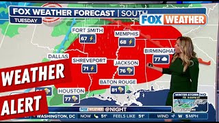 A Look At Where Severe Weather Will Impact Next Week