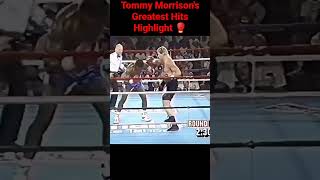 Tommy Morrison's Greatest Hits Highlight 🥊#shorts #tommymorrison #miketyson