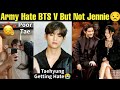 BTS Army Hate BTS V but not Jennie 😭 V Get Hate from Army ❌ Taennie Get Hate  💔 BTS V Jennie Update