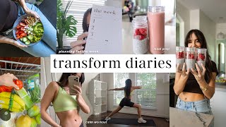 The transform diaries: Sunday reset routine for a productive + calm week