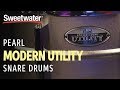 Pearl Modern Utility Snare Drums Demo