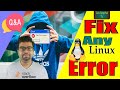 How to Fix Unix or Linux Errors and Become a Skilled User in 24 Hours ! QnA
