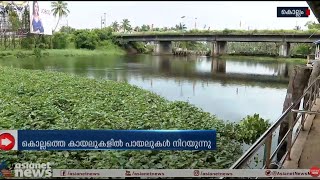 കായൽ നിറഞ്ഞ് പായൽ, കൊല്ലത്തെ കായലുകളിൽ ടൂറിസം പ്രതിസന്ധിയിൽ| Kollam| Lake| Tourism