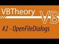 OpenFileDialog Basics - VB #2