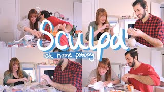 Making air dry clay pots at home | Sculpd pottery kit review