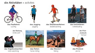 Die Aktivitäten | Deutsch lernen || Learn German |